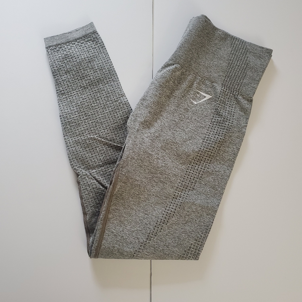 Gymshark Khaki Green Leggings Size M